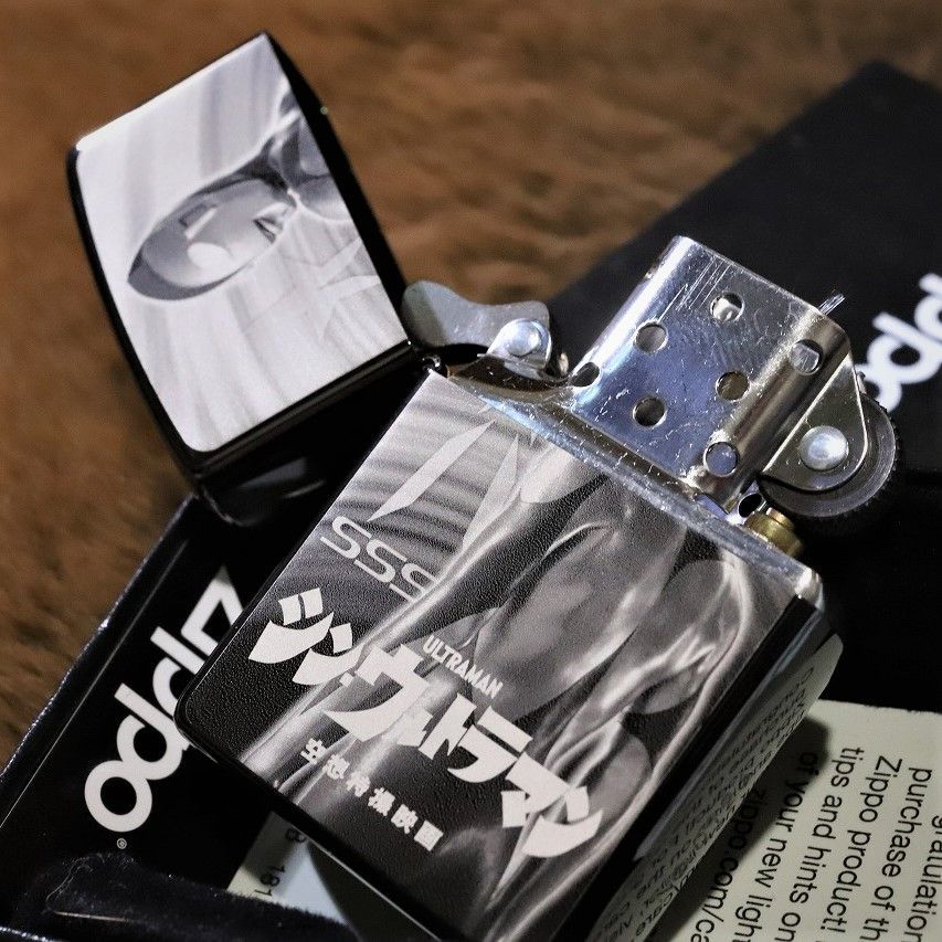 限定ZIPPO シン・ウルトラマン 限定シリアルナンバー入り 鏡面ブラック