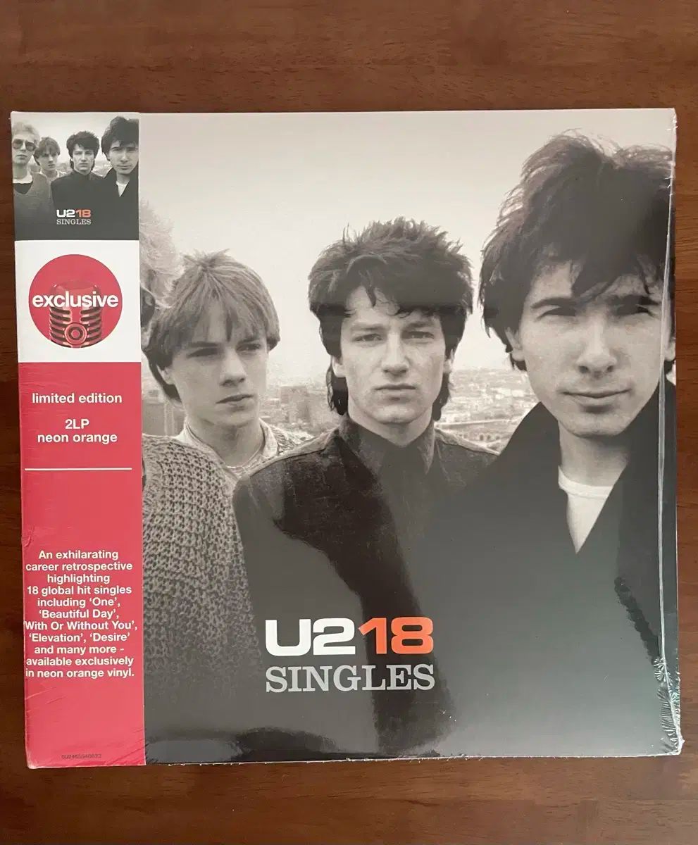 U2 18 シングル ネオン NEON オレンジ ORANGE LP