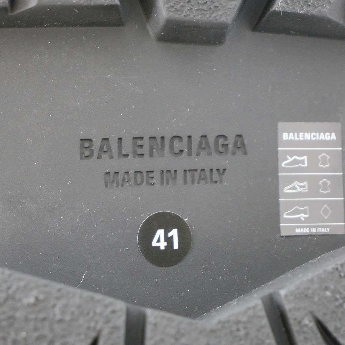 BALENCIAGA バレンシアガ Rhino スムースカーフスキン ダービー