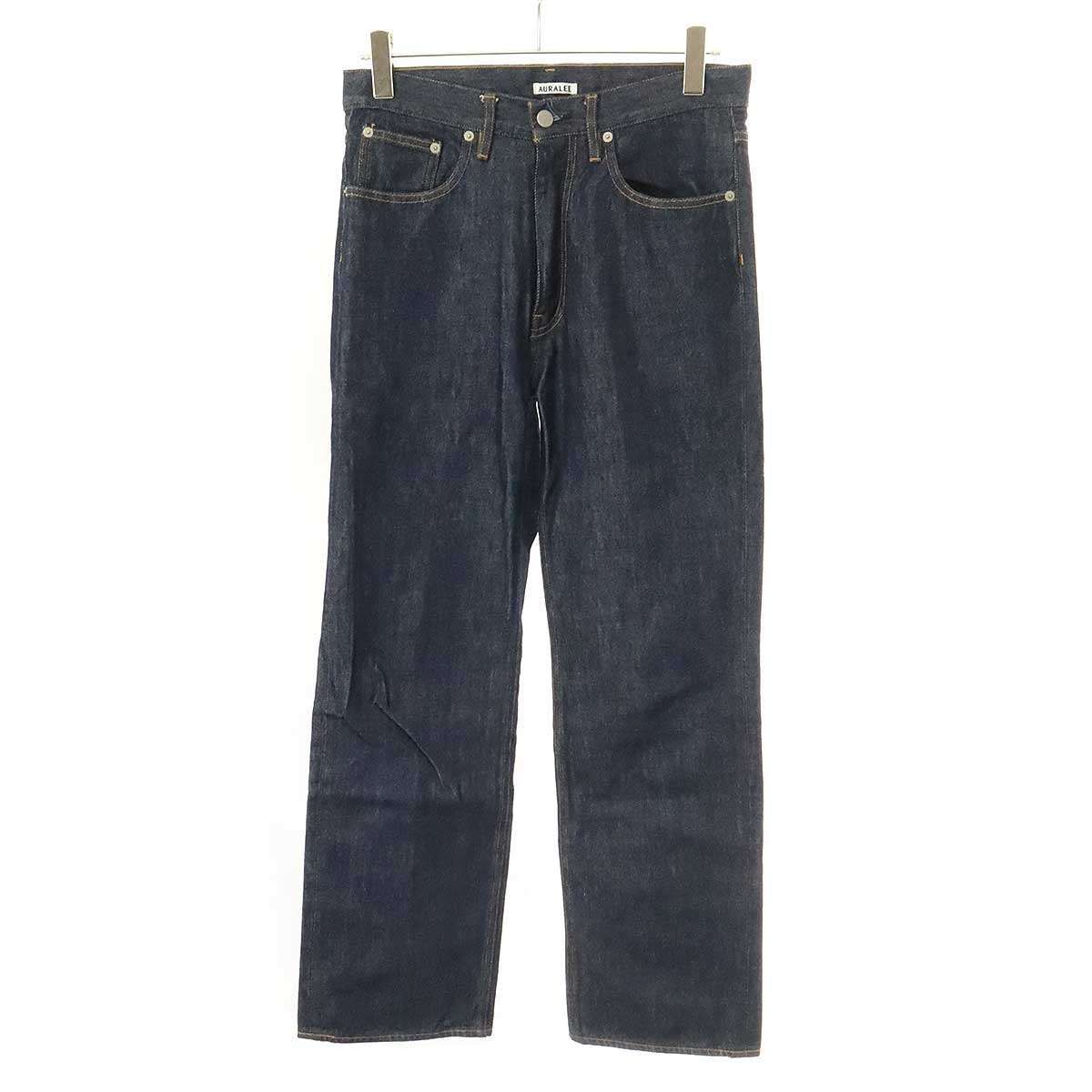 AURALEE オーラリー HARD TWIST DENIM 5P PANTS ハードツイストデニム 