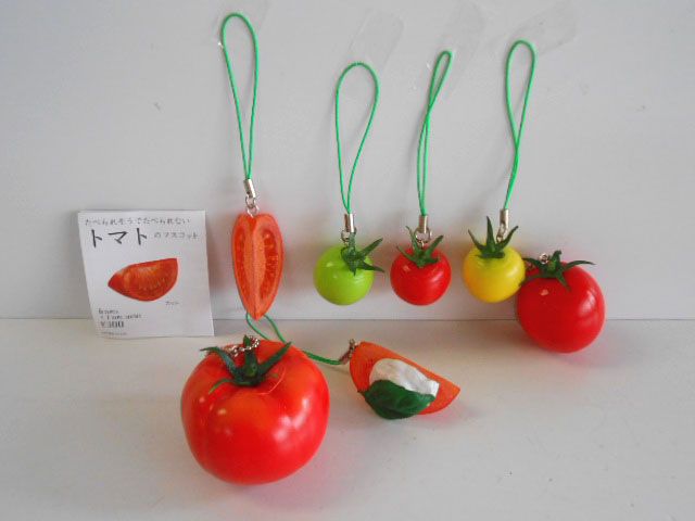 ♯Kwi08EZたべられそうでたべられないトマトのマスコットフル7種 ♯Kwi08EZたべられそうでたべられないトマトのマスコットフル7種