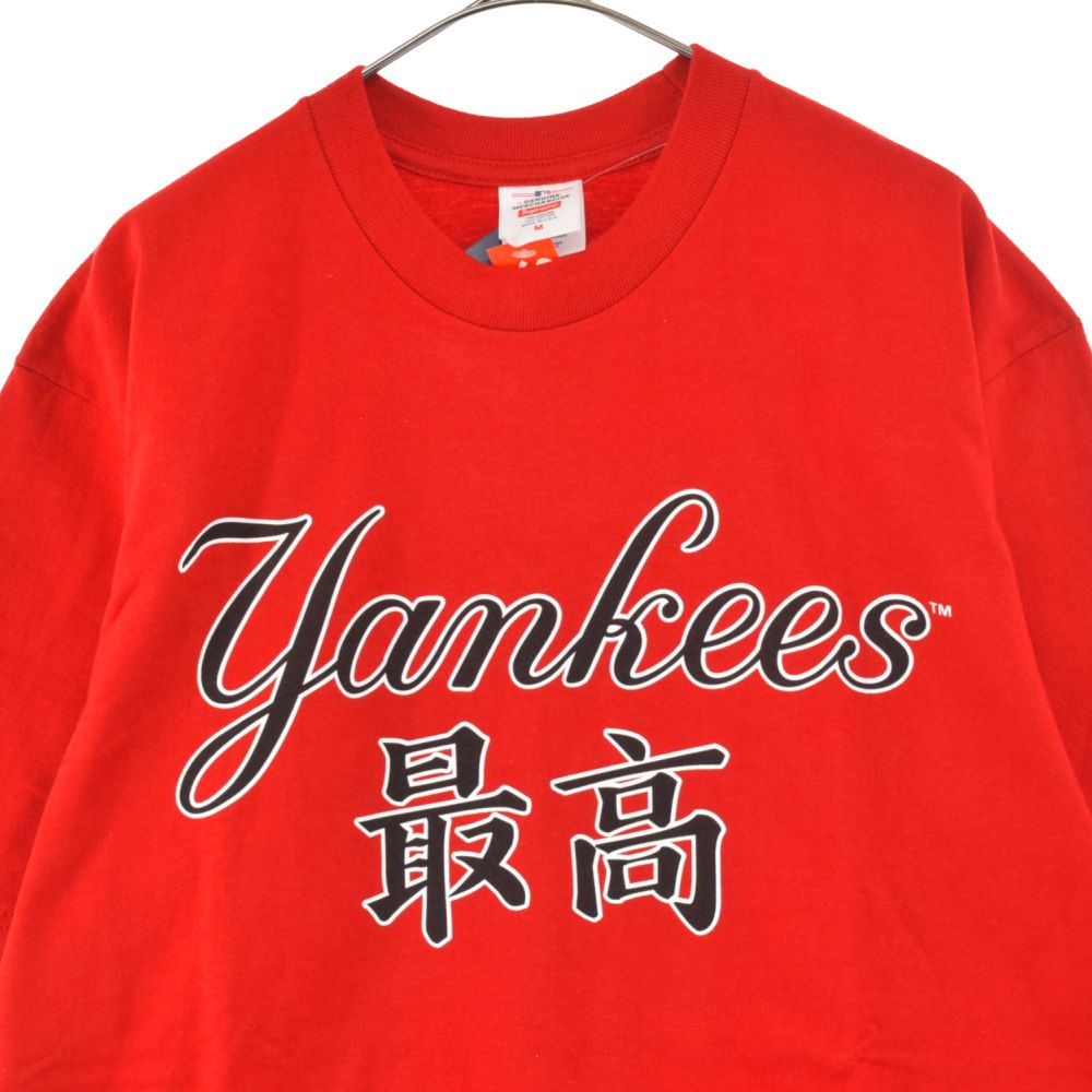 SUPREME (シュプリーム) 22AW ×New York Yankees Kanji MLBi Teams Tee