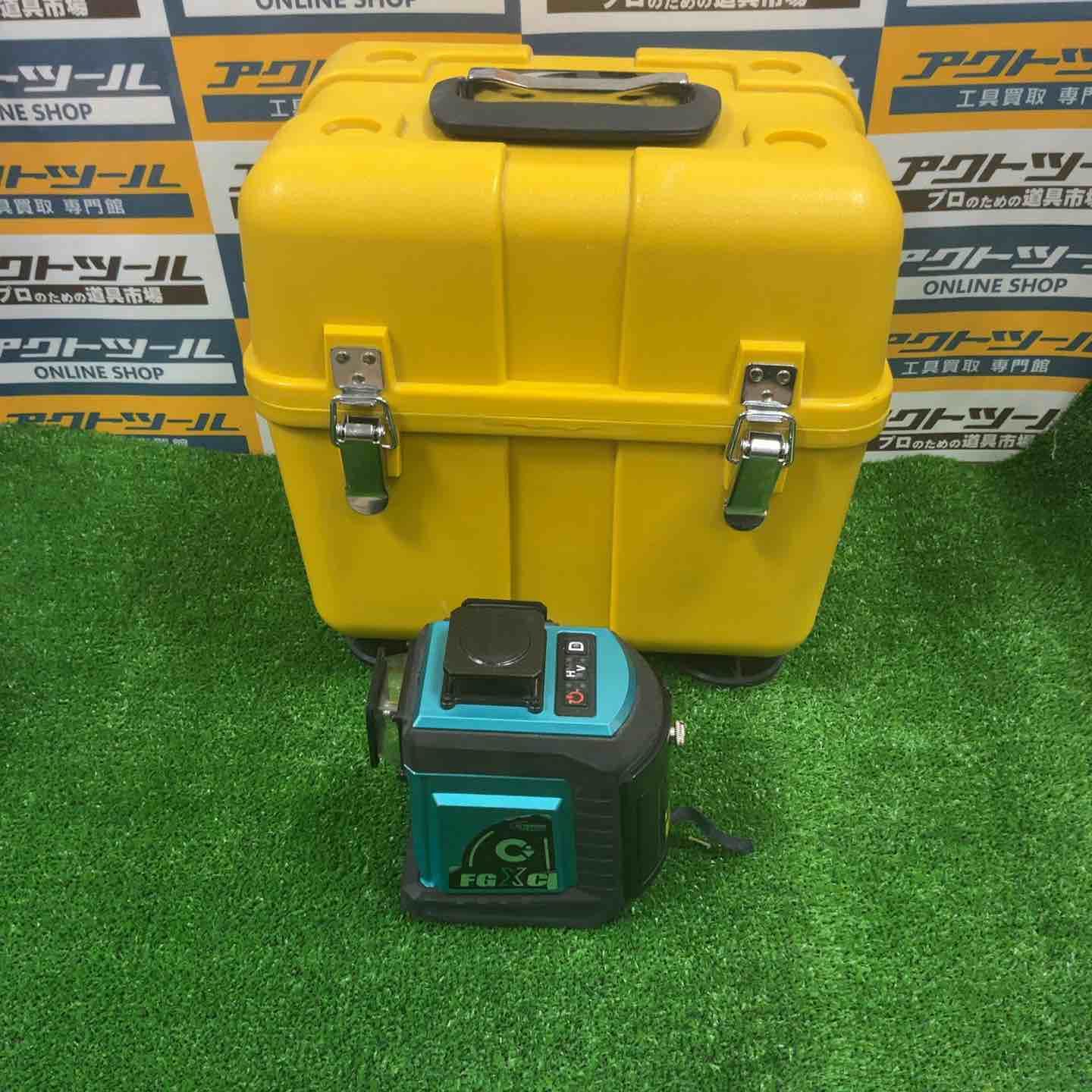 テクノ販売 3Dコーンレーザー LTK-FGX3C フルライングリーンレーザー 回転台ネジ 草加店