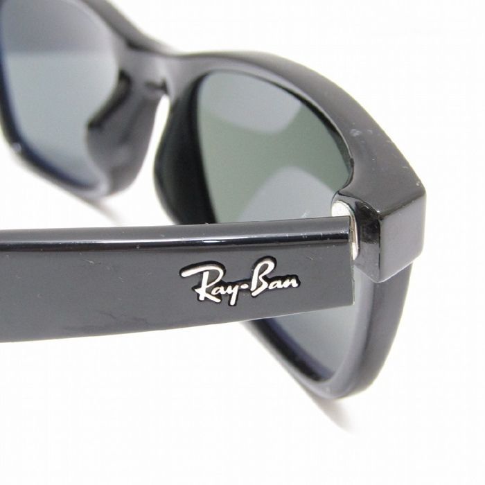 レイバン ウェイファーラー ブラック ダークグリーン サングラス 61223 未使用品□Ray-Ban レイバン RB2140-F WAYFARER ウェイ