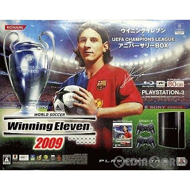 PlayStation - (本体)プレイステーション3 PlayStation3 ウイニングイレブン×UEFA Champions League アニバーサリーBOX クリアブラック HDD80GB(VT018-J1) ソニー・コンピュータエンタテインメント Amazon | PLAYSTATION 3 (80GB) ウイニングイレブン x UEFA