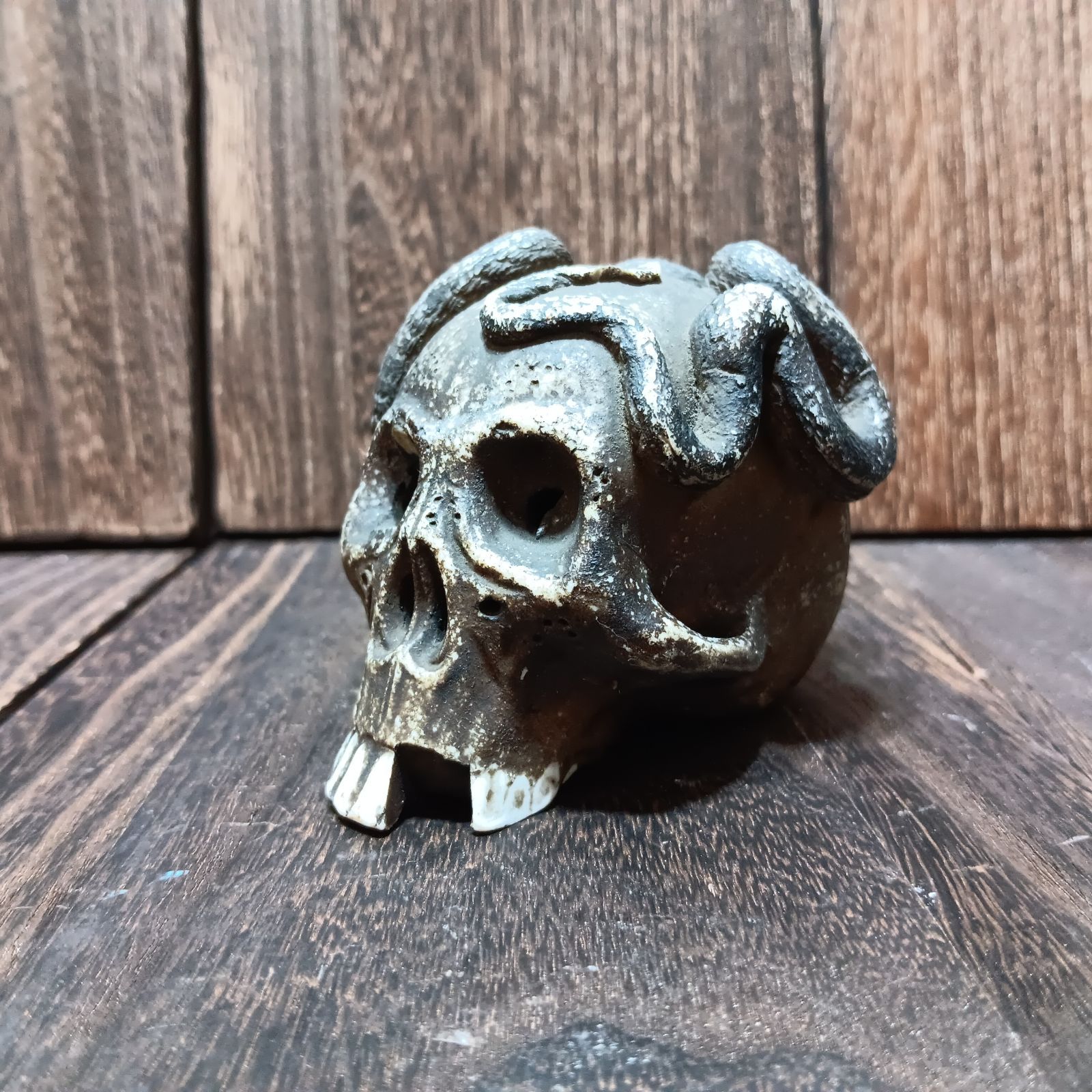 時代物 蛇と髑髏