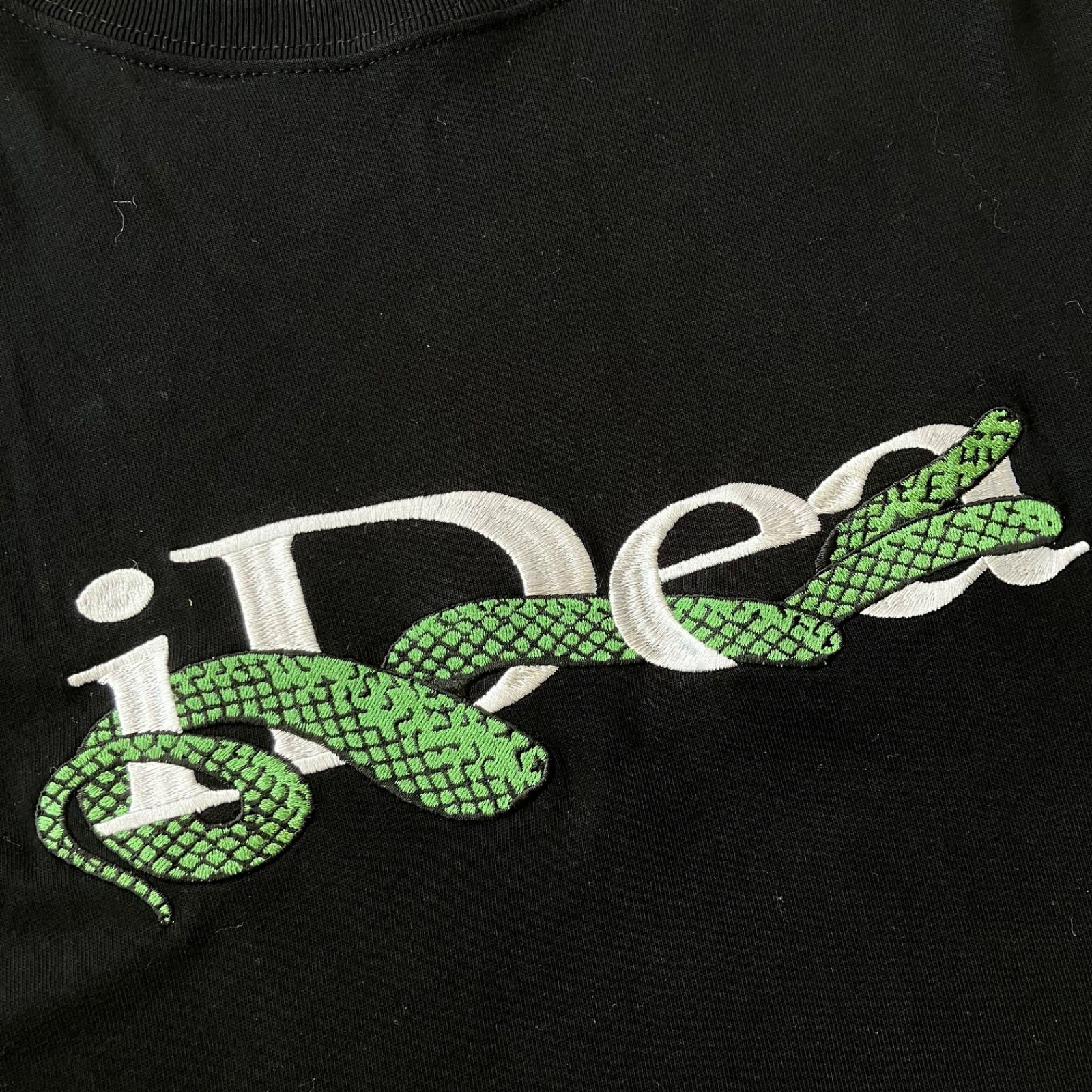 状態良 IDEASWAM iDeaロゴ Tシャツ XLサイズ ブラック 半袖Tシャツ