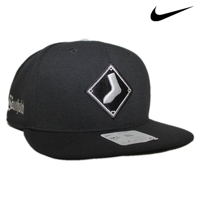 ナイキ スナップバックキャップ 帽子 メンズ レディース NIKE MLB シカゴ ホワイトソックス フリーサイズ [ bk ] ナイキ スナップバックキャップ 帽子 メンズ レディース NIKE MLB