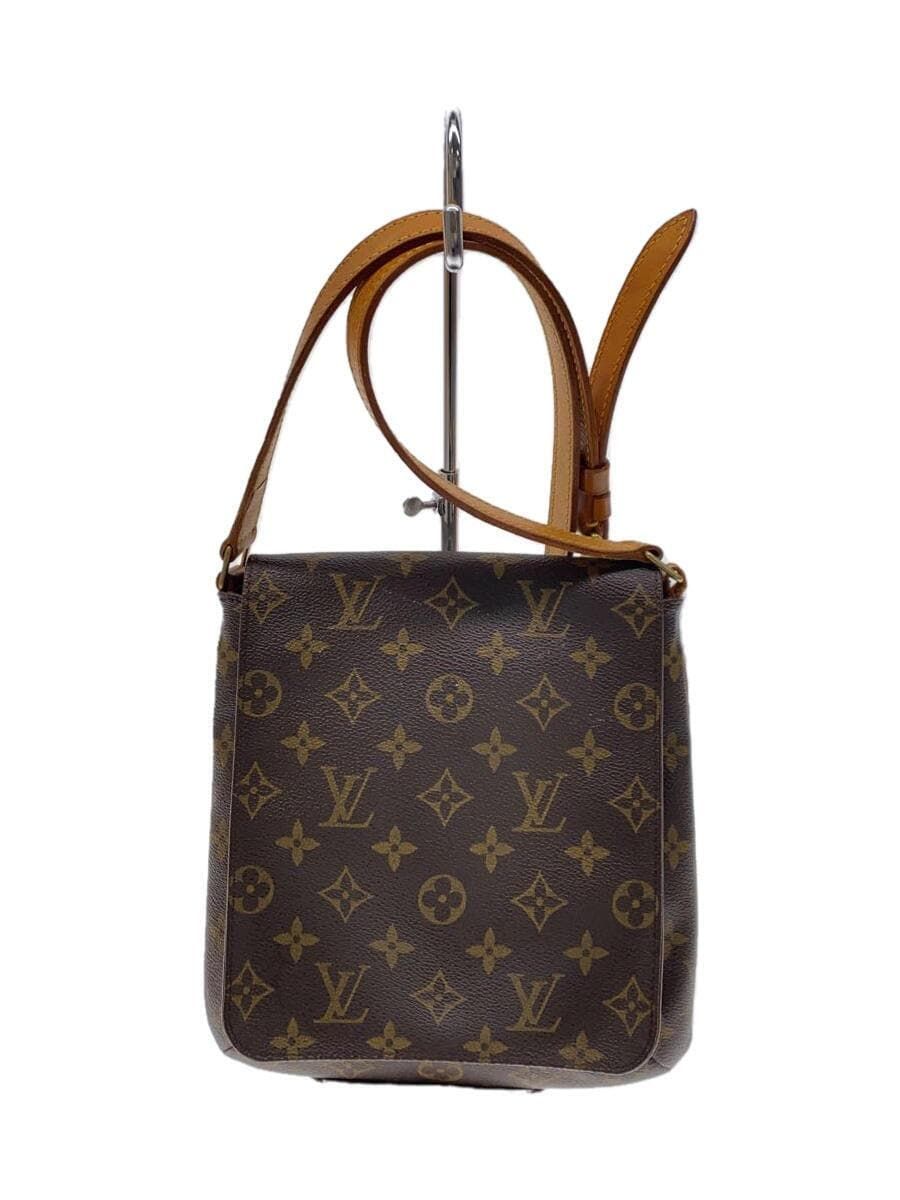 LOUIS VUITTON ミュゼット・サルサ_モノグラム・キャンバス_ショートショルダー_BRW PVC ブラウン - メルカリ