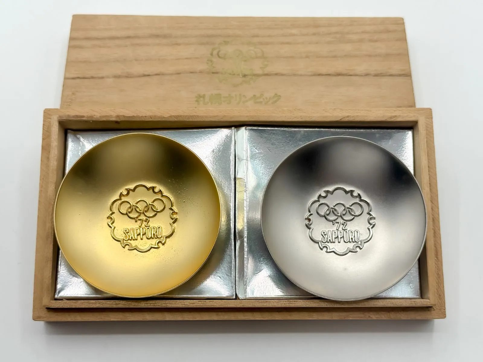 SAPPORO'72 24Kゴールド皿 SAPPORO´72 24Kゴールド皿 美術品・アンティーク・コレクション