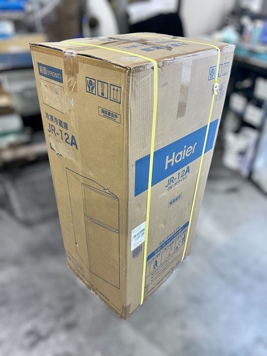 開封済 ♥品 ハイアール 冷凍冷蔵庫 スリム 2ドア 120L 右開き ホワイト JR-12A-W WWW_KANDAIZUMI_COM
