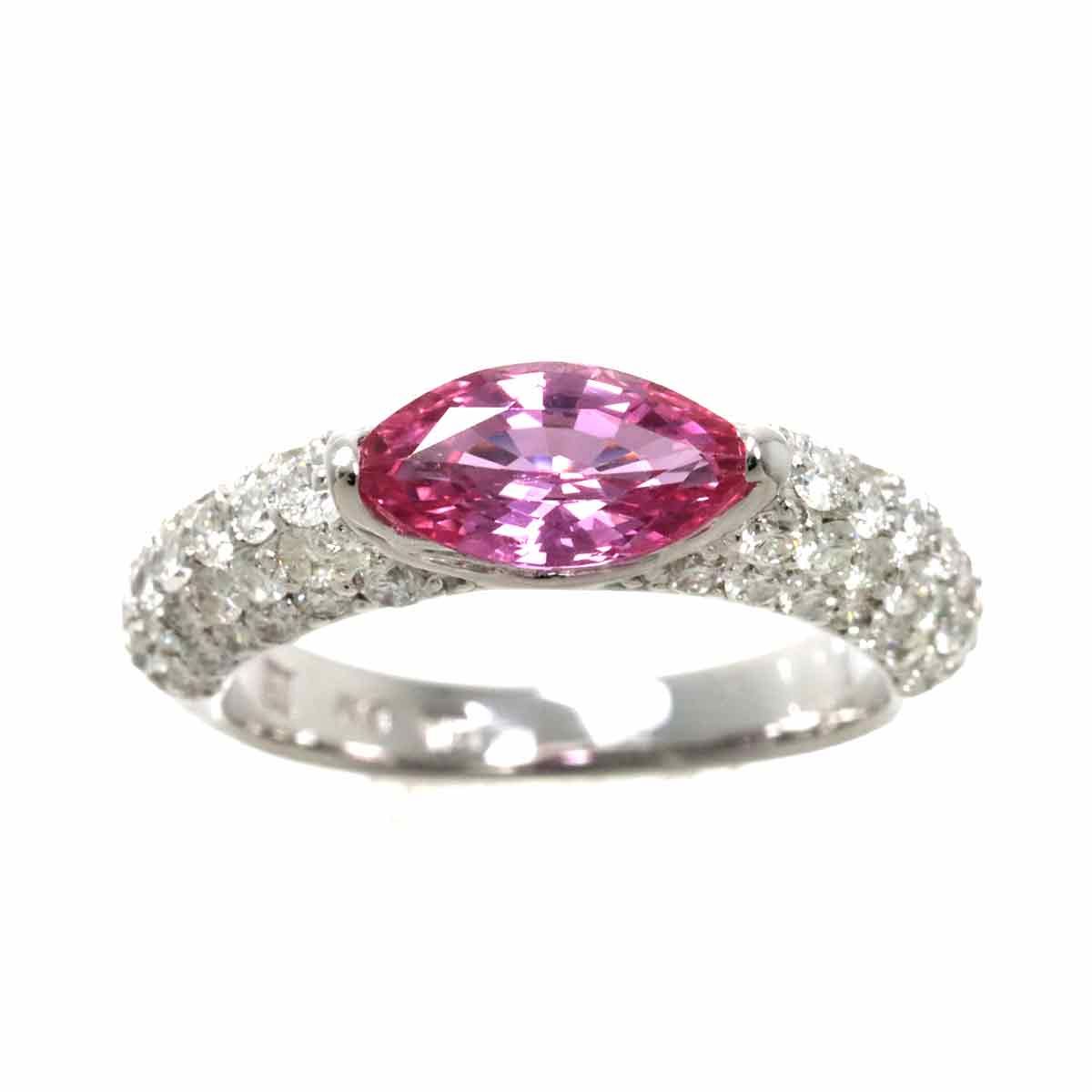 ポンテヴェキオ Ponte Vecchio 11号 リング ピンクサファイヤ 1.45ct 