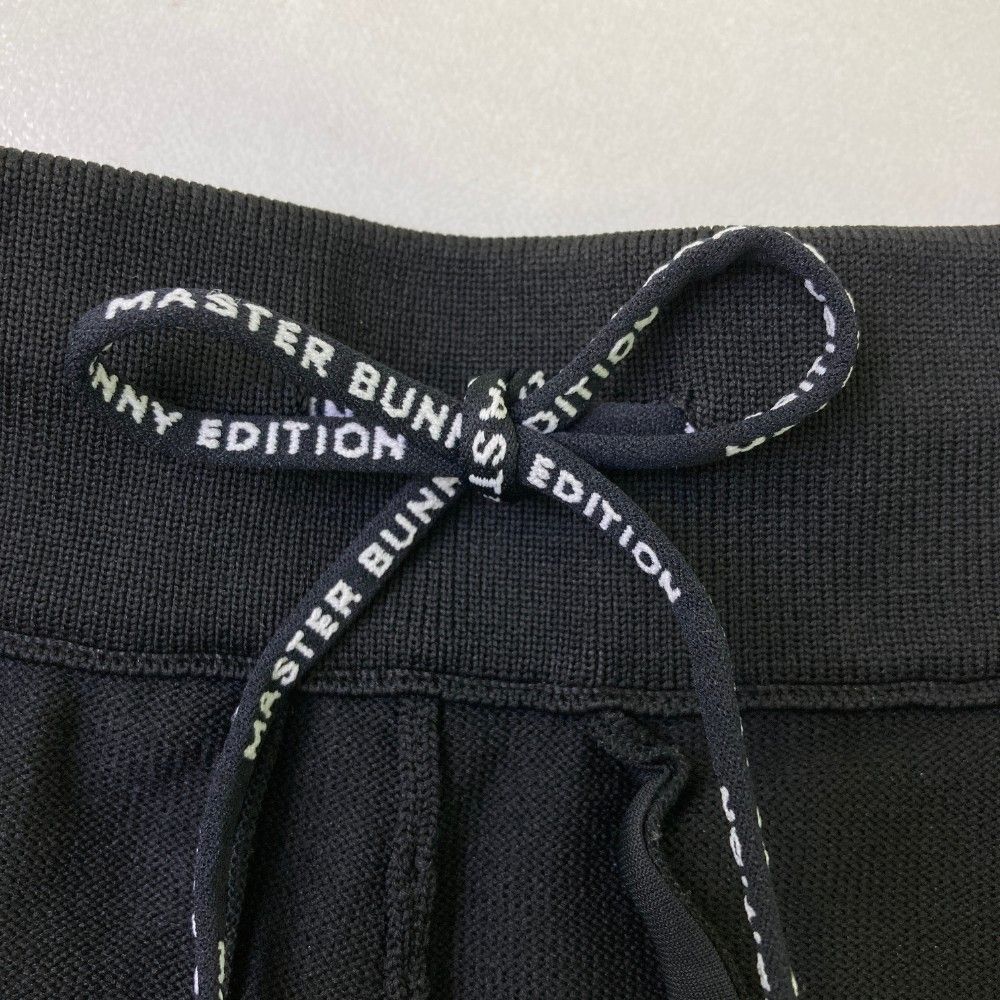 サイズ：4 MASTER BUNNY EDITION マスターバニーエディション 2024年モデル ロングパンツ  ブラック系 [240101470784] ゴルフウェア メンズ ストスト MASTER BUNNY EDITION マスターバニーエディション 2024年