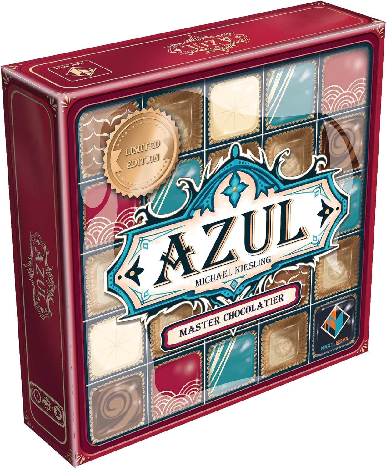 ボードゲーム Azul マスターショコラティエ 戦略的タイル配置ゲーム 英語版 日本語説明書なし