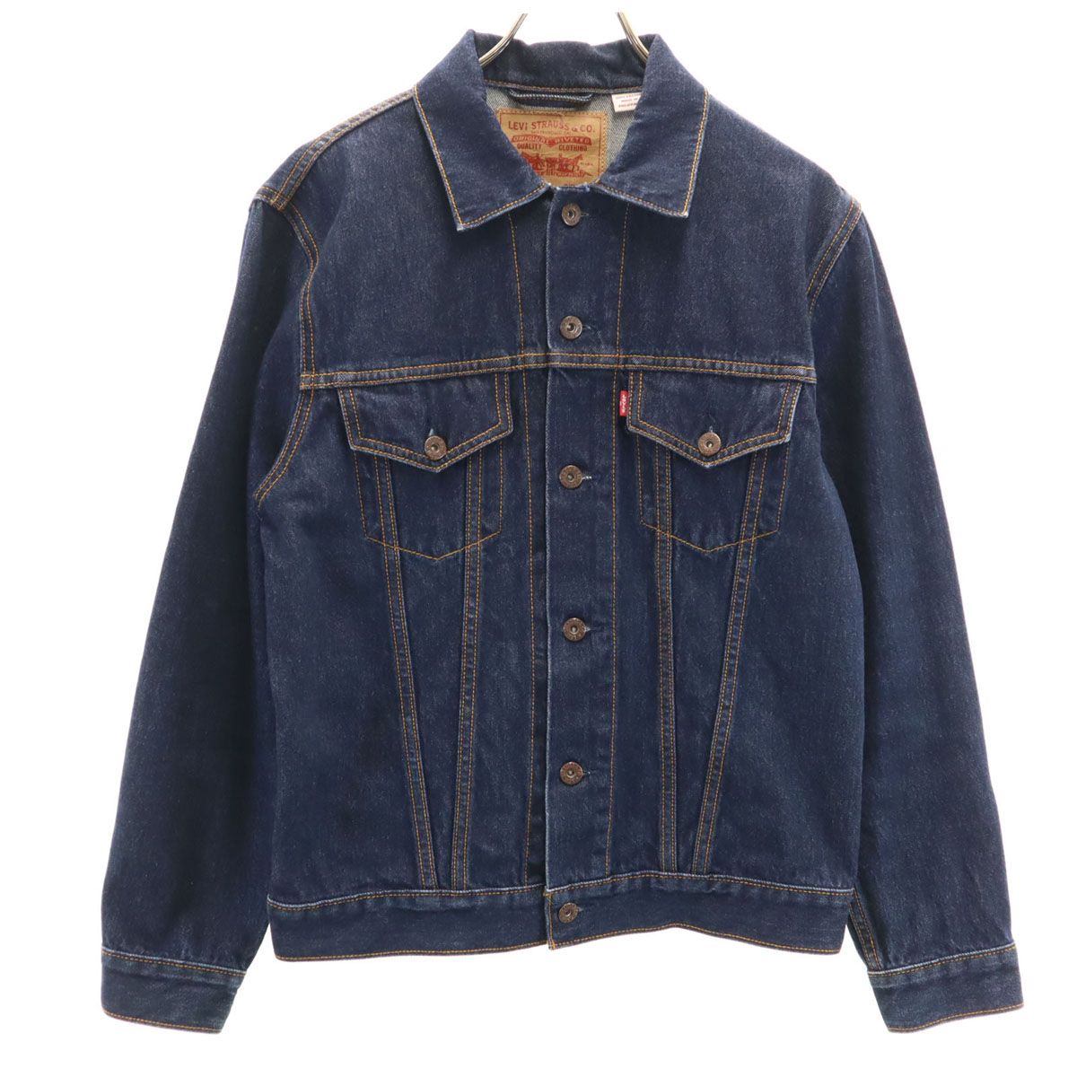 【NANO UNIVERSE ナノユニバース】インディゴ デニム トラッカージャケット Gジャン M!! Levi\u0027s デニムジャケット gジャン Levi\u0027s&frasl;リーバイス 3-IN-1