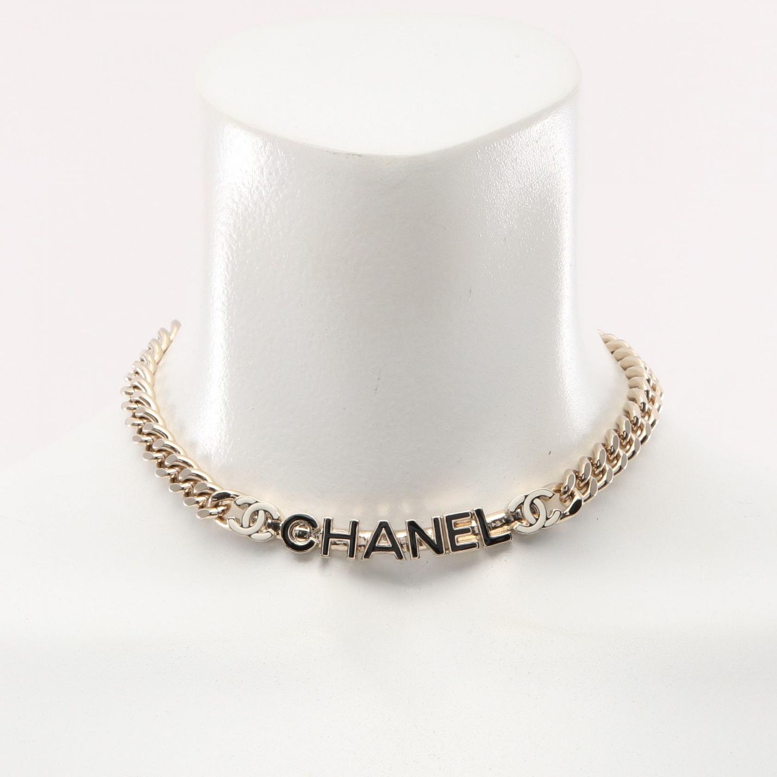 シャネル CHANEL チョーカー ココマーク ロゴ GP（ゴールドメッキ  