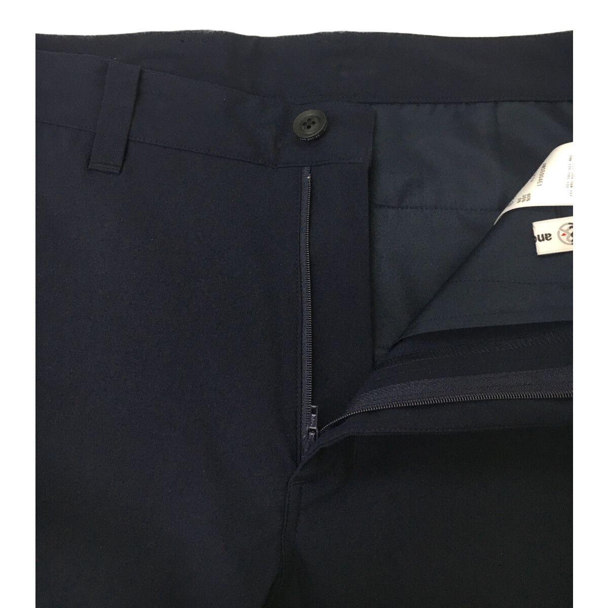 未使用品 メンズ アンパスィ and per se パンツ LL 88～93cm 紺