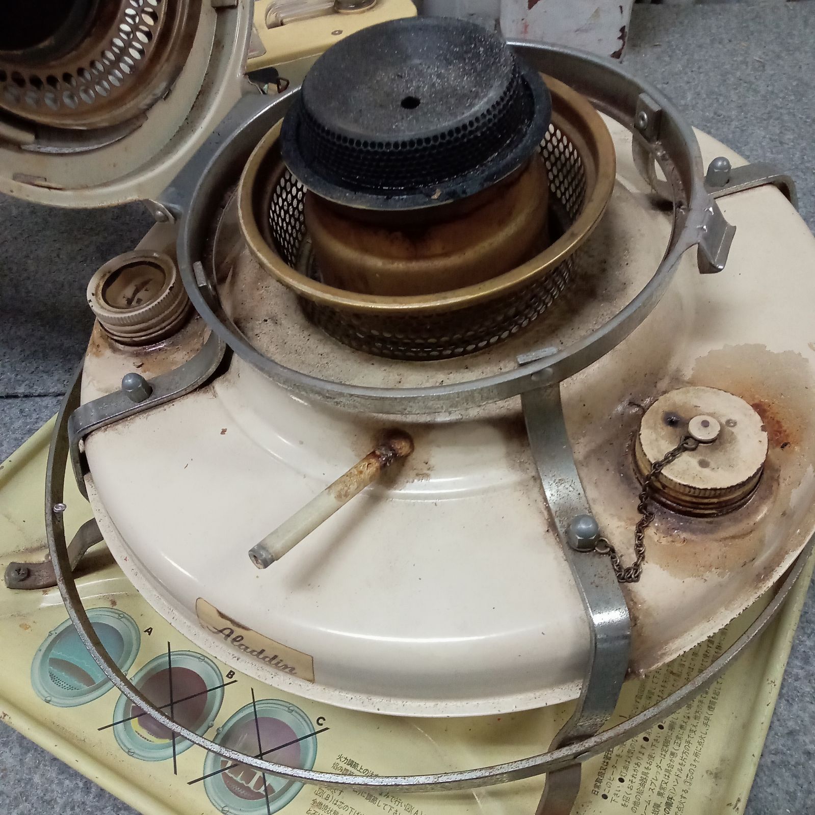 ◯ アラジン 石油ストーブ 37 PKD-D レトロ アンティーク - メルカリ