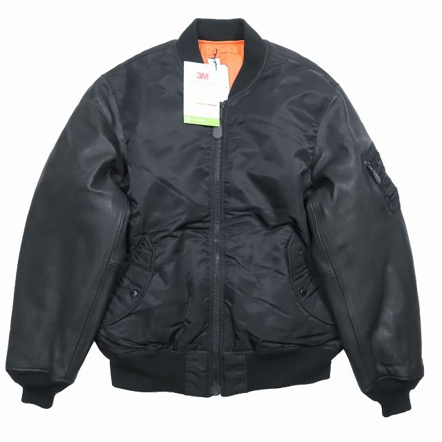 アヴィレックス AVIREX × EXPANSION LEATHER SLEEVE MA-1 レザー