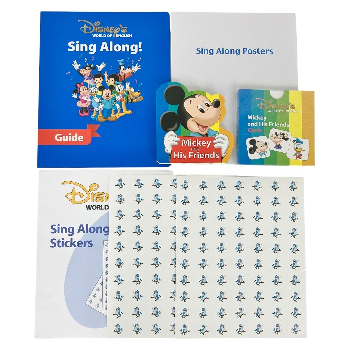ディズニー　英語教材　DVD CD DWE 英語 システム 教材 DVD 2018年頃 シングアロング