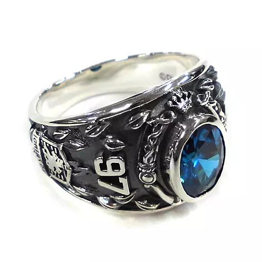 銀製品 指輪 キャラクター イグニハイド寮 カレッジリング 21号 ディズニー ツイステッドワンダーランド×JAM HOME MADE