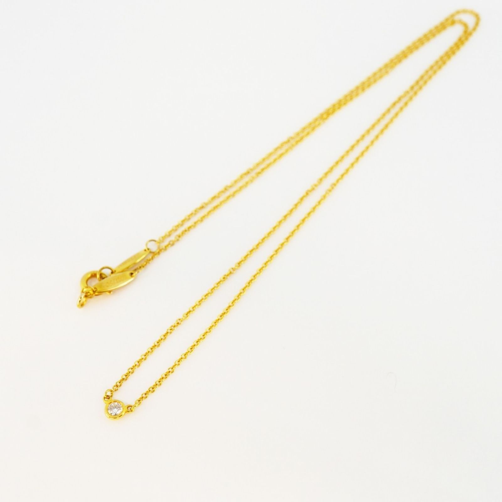 正規品　美品ティファニー ネックレス バイザヤード 1PD K18ゴールド 楽天市場】【限界値下げ祭20-OF】 ティファニー TIFFANY&Co