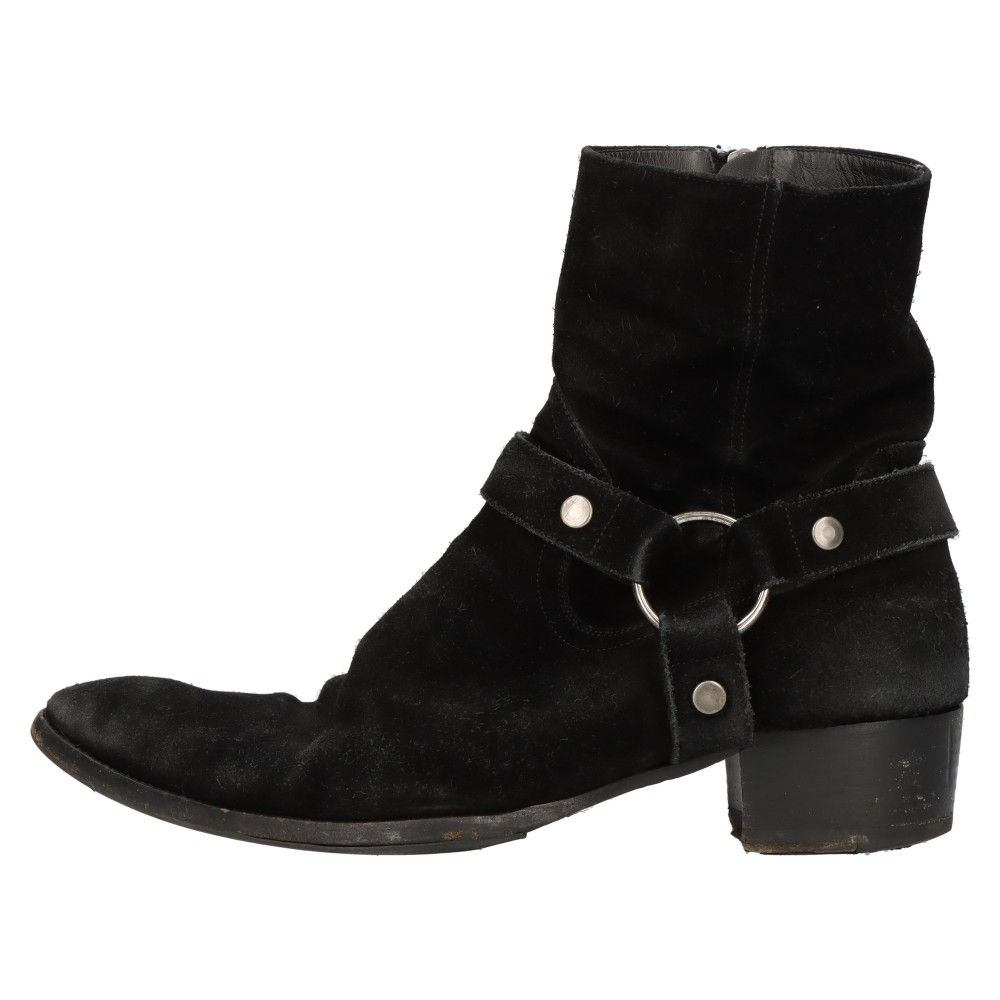 SAINT LAURENT リングブーツ　スエード SAINT LAURENT リングブーツ スエード - メルカリ