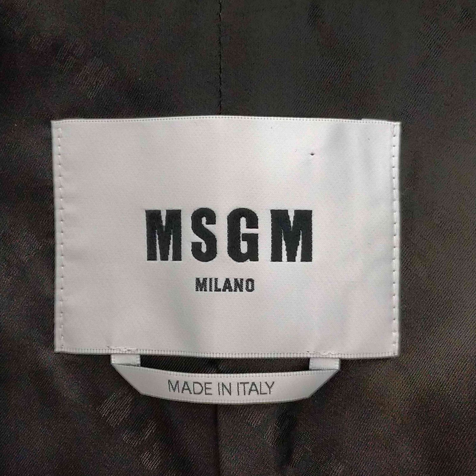 エムエスジーエム MSGM ピンストライプブレザー レディース 40 - メルカリ