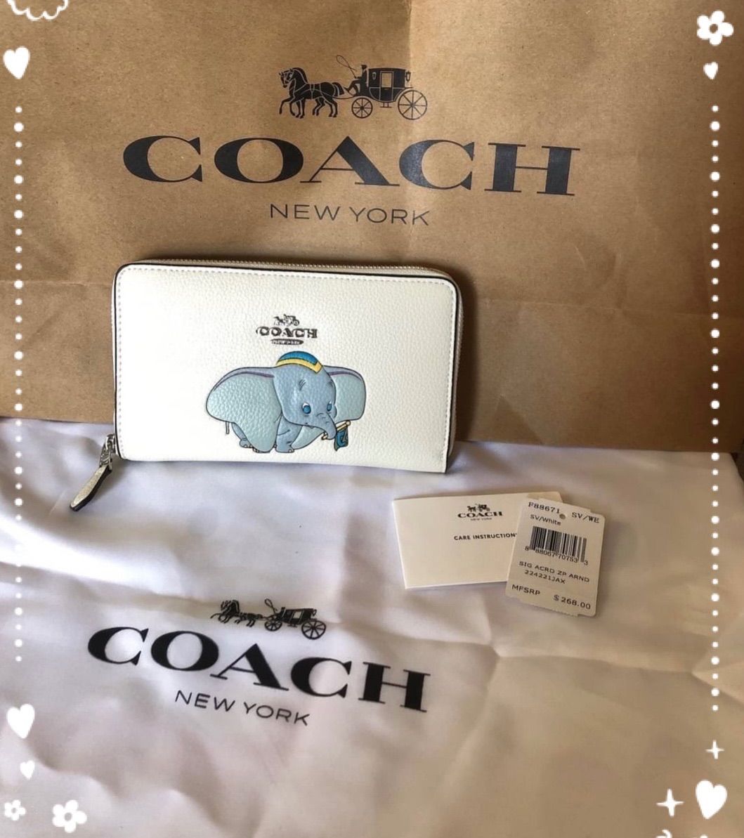 新品COACHコーチ ディズニー ダンボ リュック バックパック2点