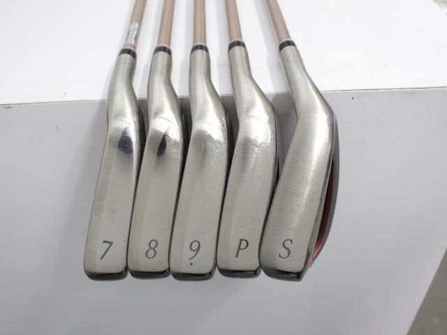 B-ランク レディースアイアンセット ダンロップ ゼクシオ2025 Bordeaux MP1200L 5本組 L 30 3896