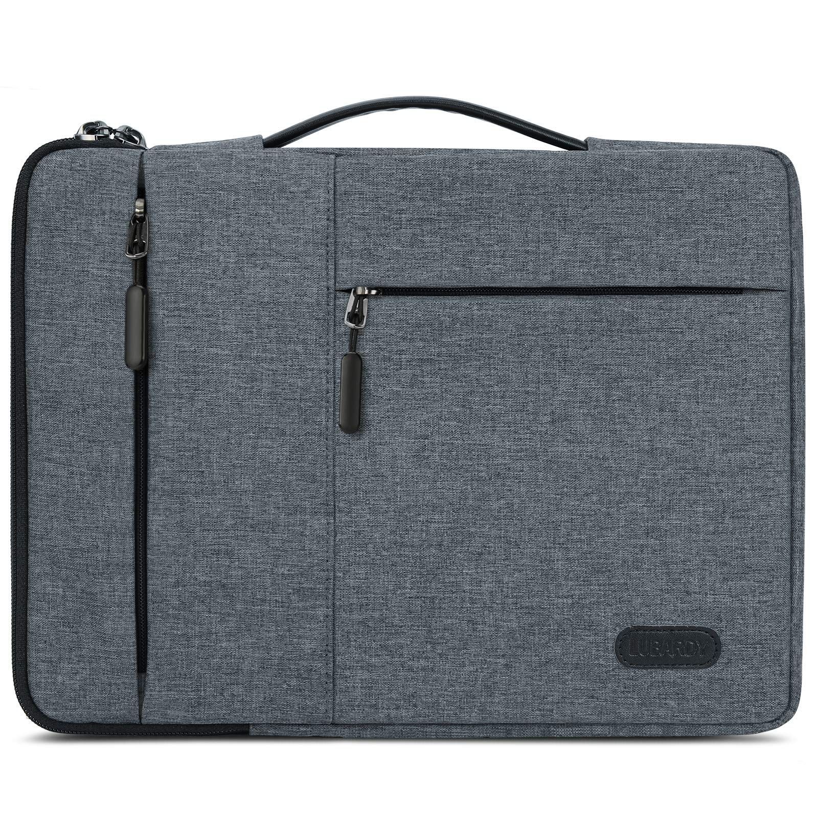 HP NEC Acer に対応 ASUS Dell ThinkPad FUJITSU Laptop Surface ダークグレー Macbook ブラック ノートパソコンケース バッグ PC 耐衝撃 L ノートPCケース 360保護 パソコンケース 15.6