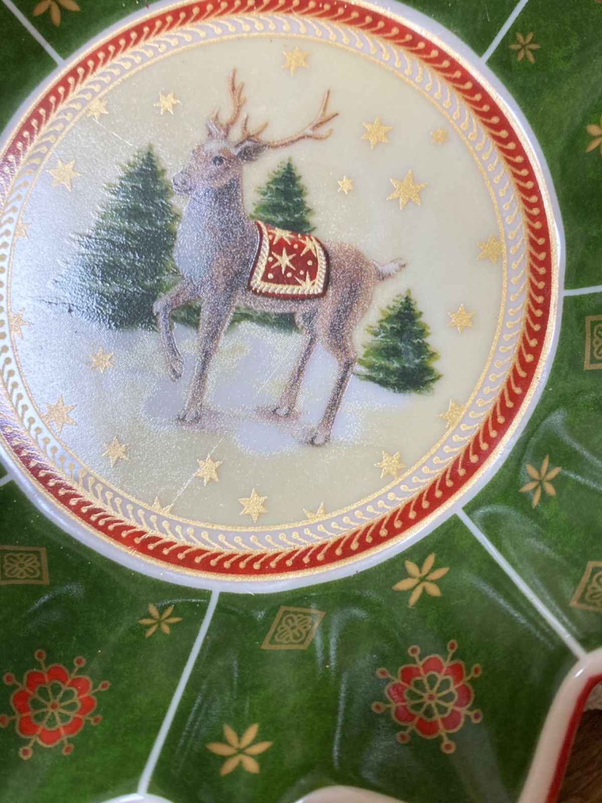 ビレロイ ボッホ クリスマス プレート ちはや 新品 ビレロイボッホ