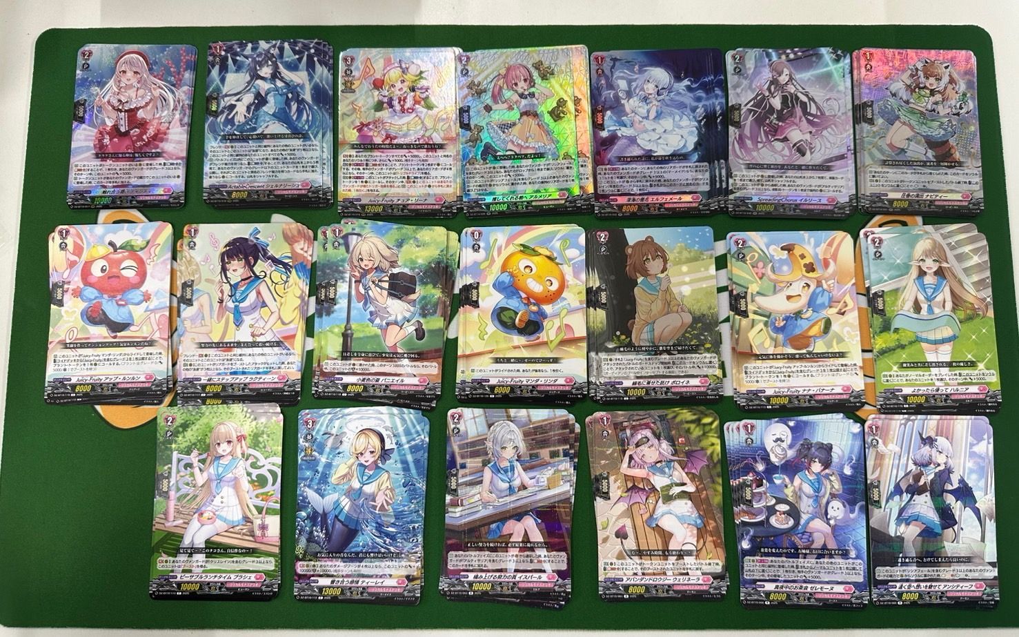 月牙蒼焔　リリカルモナステリオRRR/RR/R/C 4コン　トークン5枚 2024人気No.1の 2/7 ヴァンガード 月牙蒼焔 4 以下 RRR リリカル