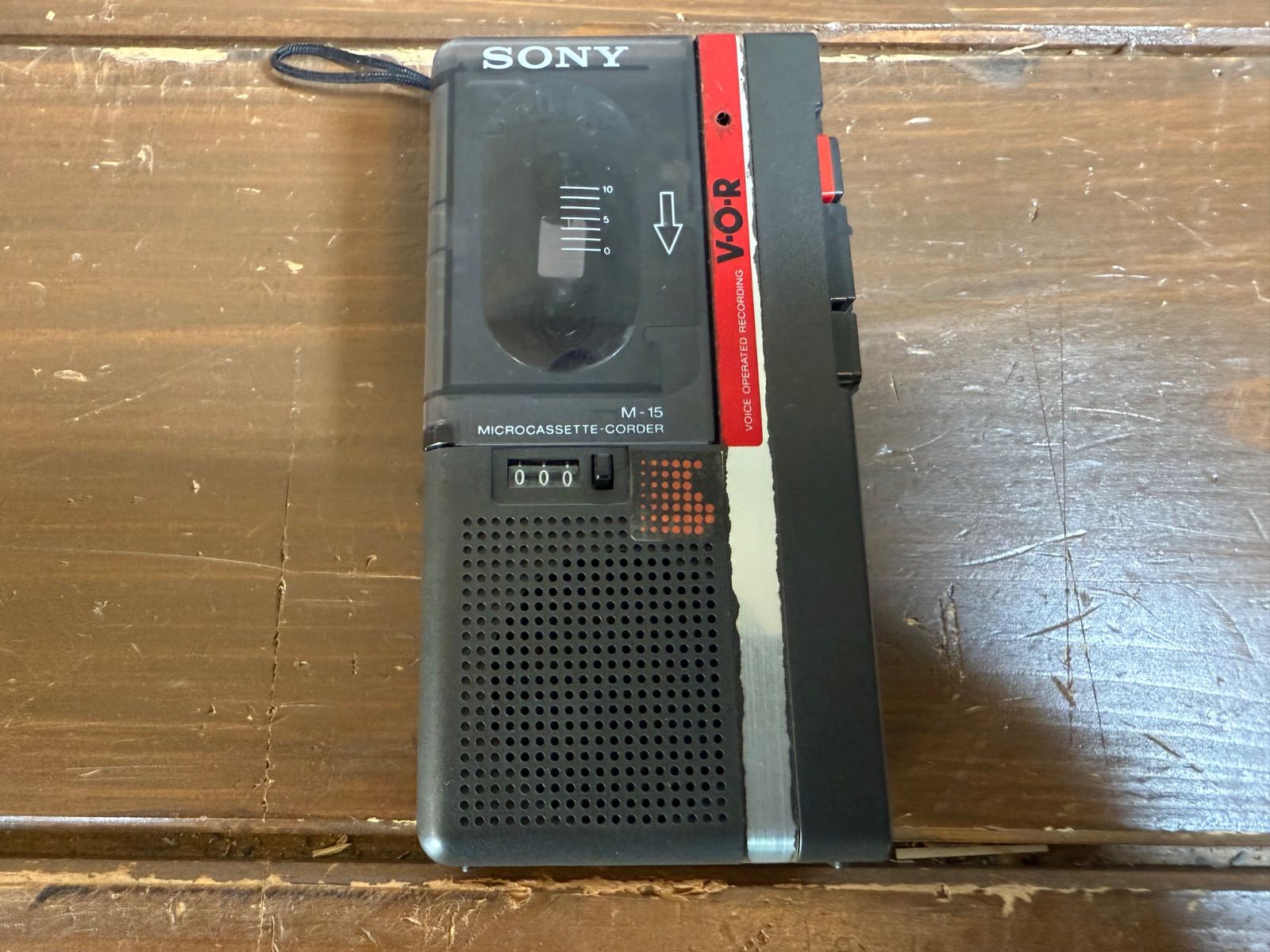 通電OK SONY ソニー M-1PD ステレオマイクロカセットレコーダー 通電OK SONY ソニー M-1PD ステレオマイクロカセットレコーダー