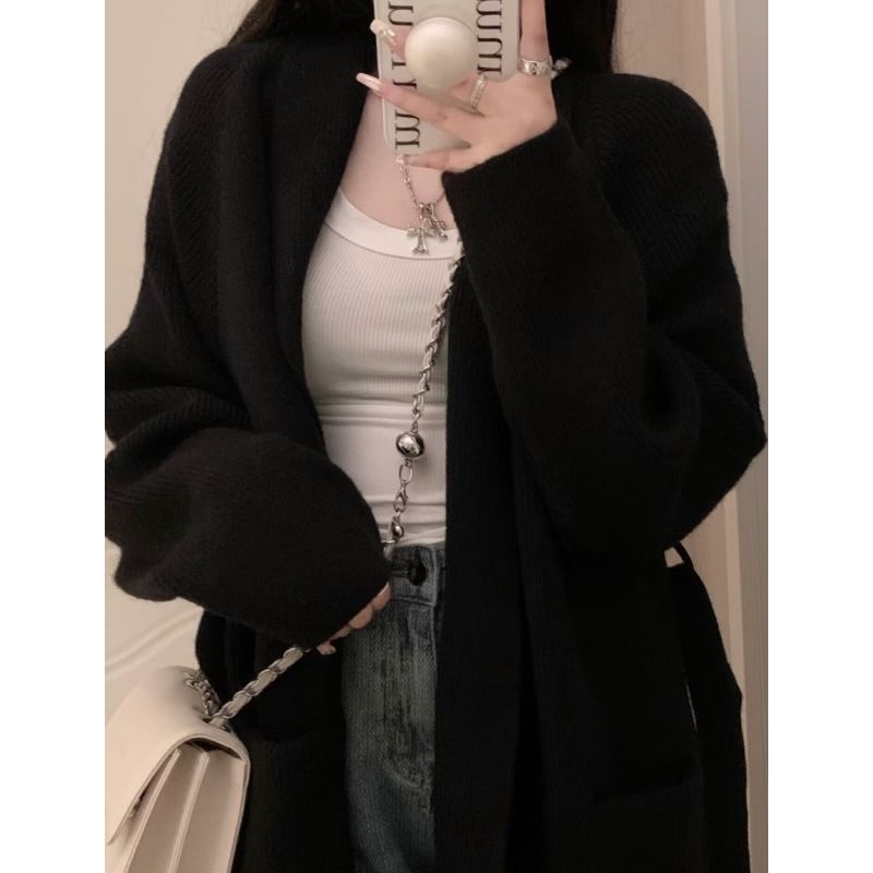 ニットカーディガン レディース