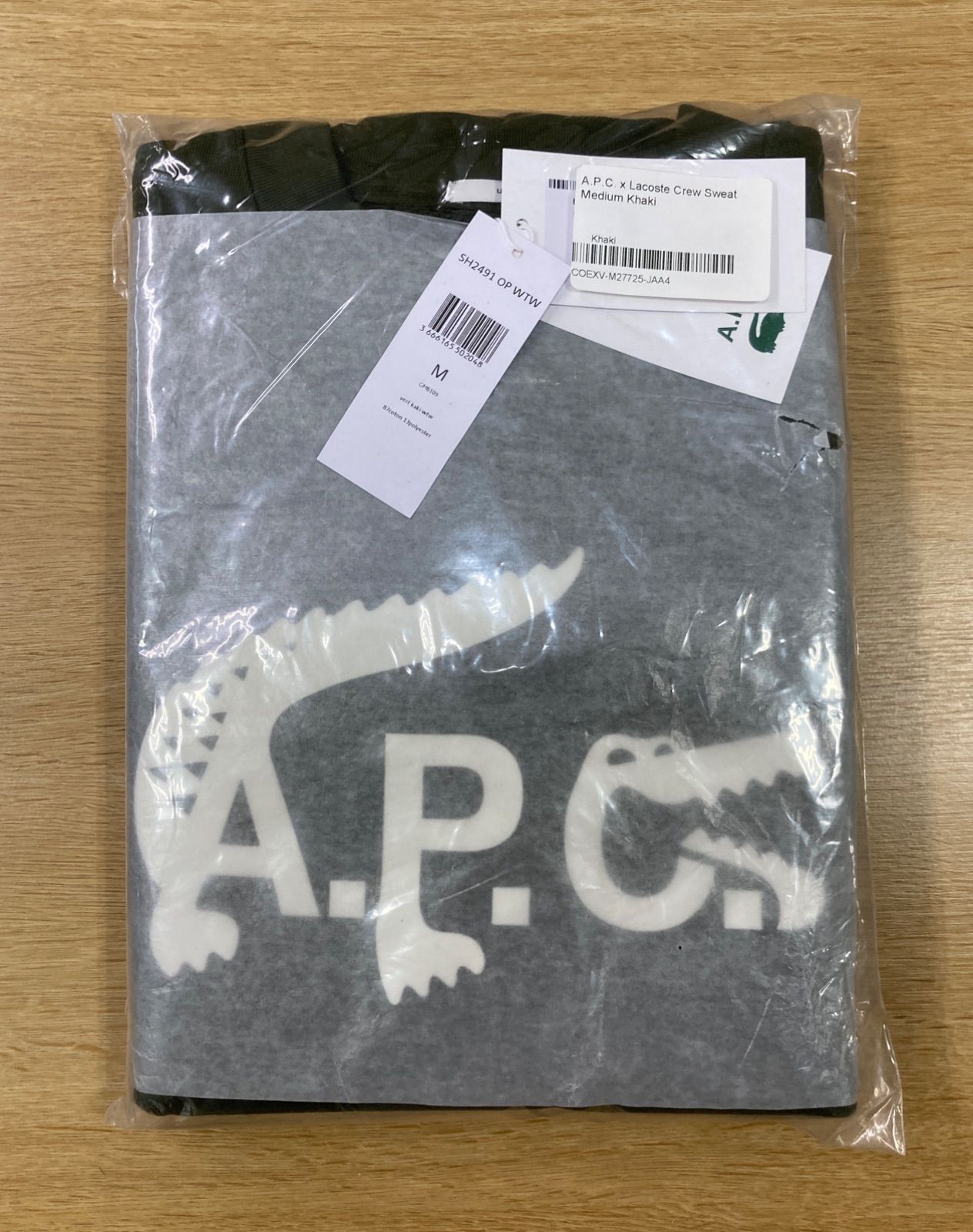 A.P.C. ラコステ スウェット lacoste アーペーセー - セレクトショップ