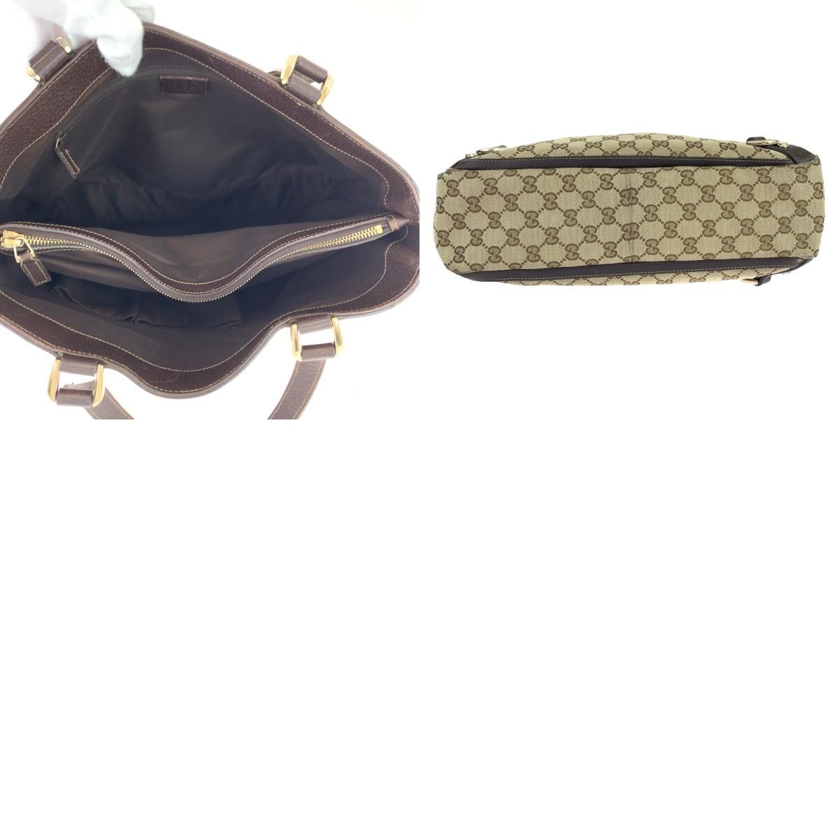 GUCCI GUCCI グッチ アビー ベージュ アイボリー ゴールド金具 GG 