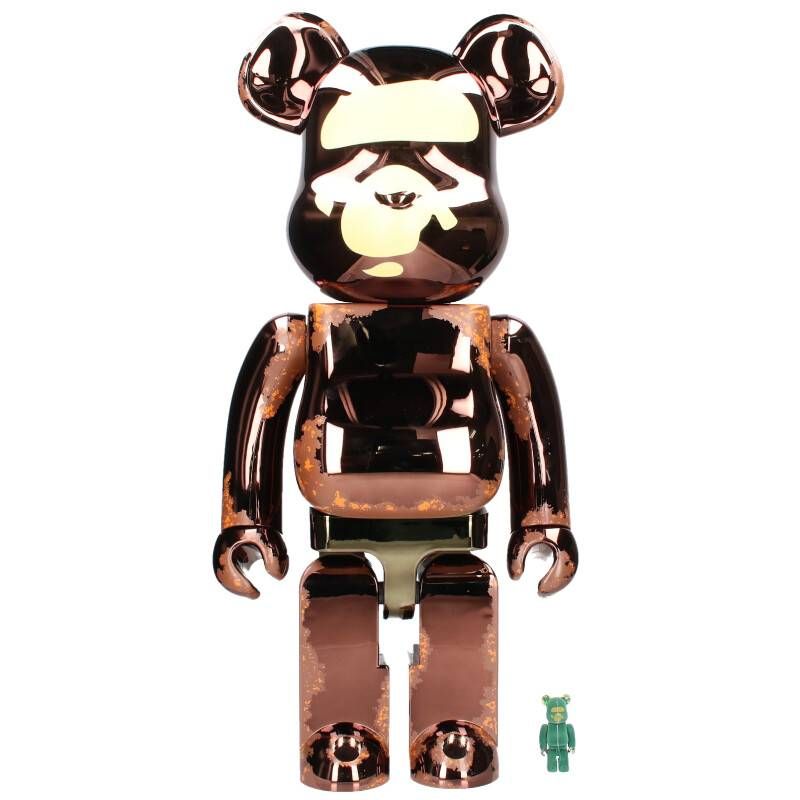 ベアブリック BE@RBRICK A BATHING APE(R) × READYMADE(R) 100% & 1000  
