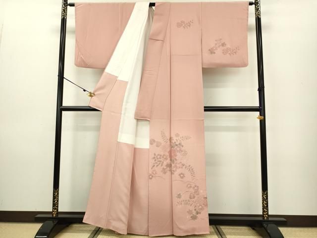 はらぺこあおむし様［3417］訪問着 中国三大刺繍 汕頭刺繍 スワトウ正絹着物袷 fdba6968c322835e11e2bb80ff5dd9