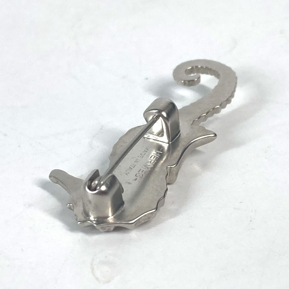 HERMES エルメス ブローチ タツノオトシゴ メタル - メルカリ