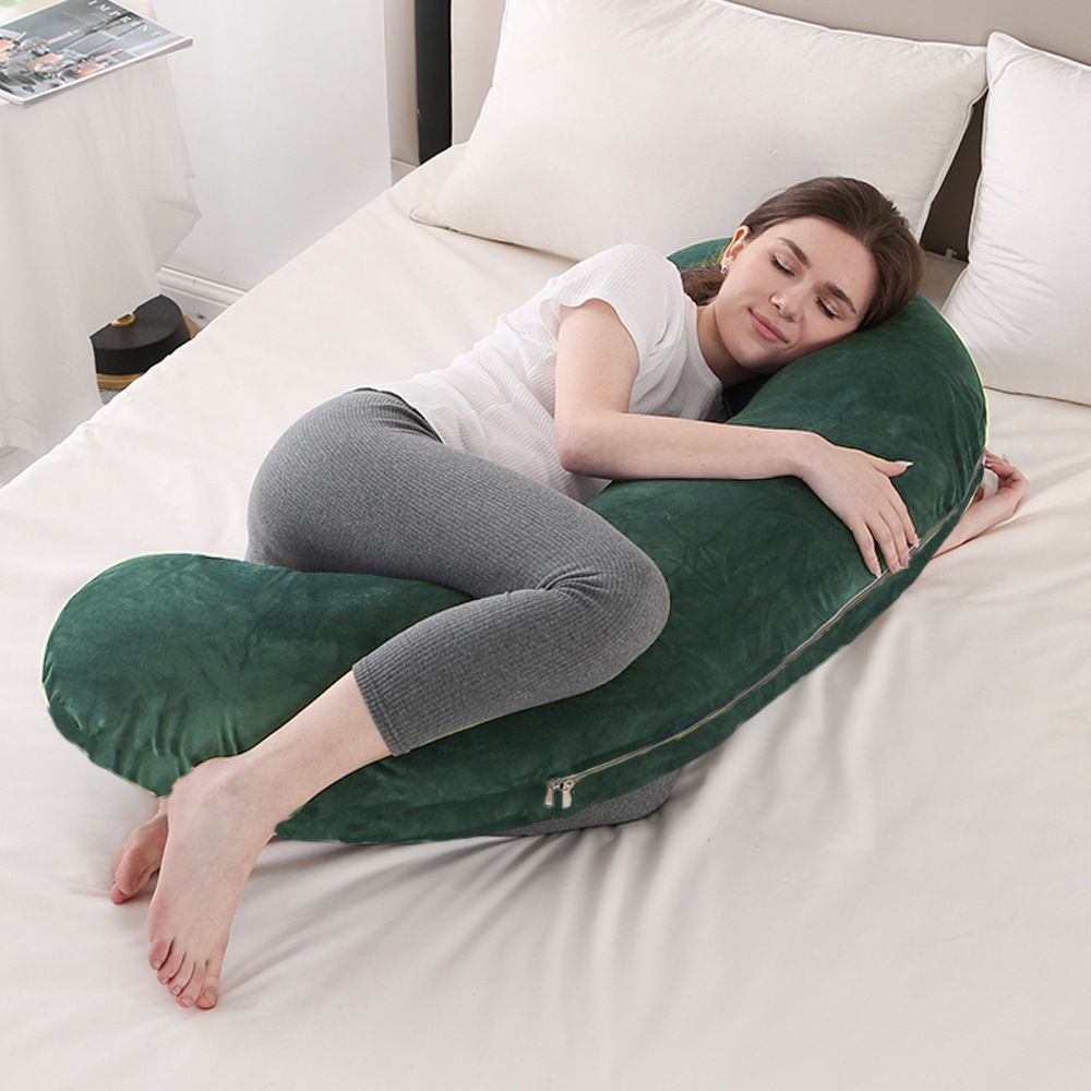 【大得価，限定セール】 抱き枕等身大クッション 140*70cm 2.2kg3字型 マタニティ 妊婦クッション水晶マイクロファイバー 授乳クッション枕肘足置き 腹部をサポート 横向き寝 高反発 寝返り防止 うつぶせ枕 添い寝枕 抱き枕
