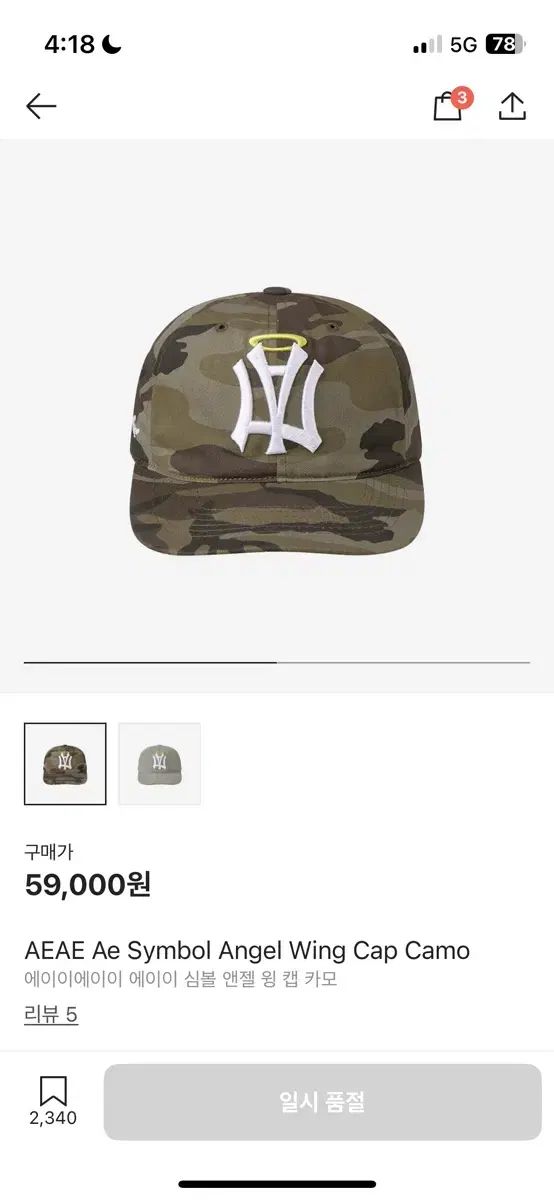 10月下旬お届けアイテム】AE SYMBOL ANGEL WING CAP [GREY] – aeae
