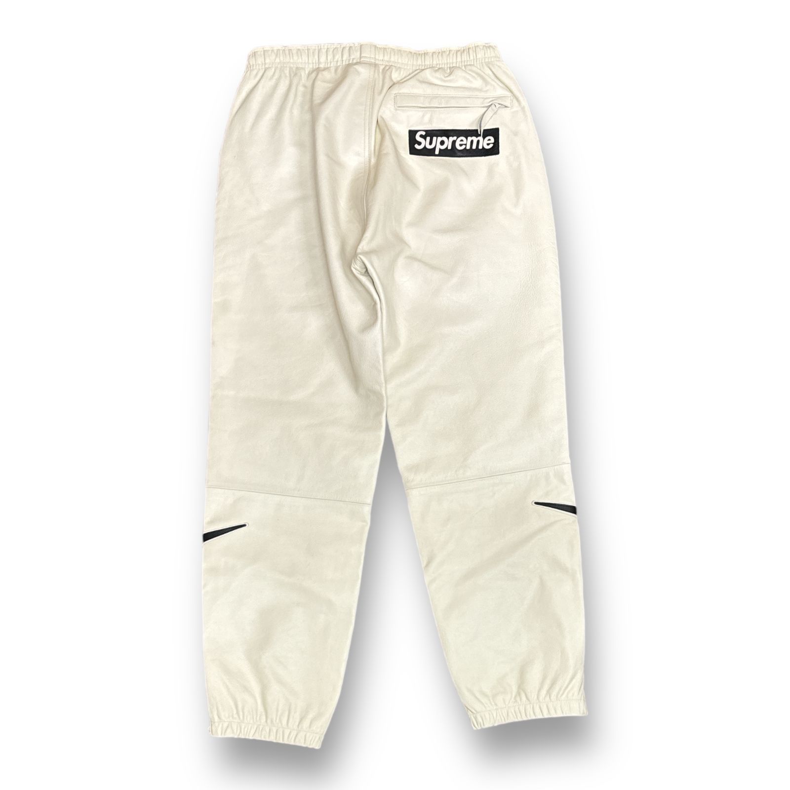 国内正規 Supreme 19AW Nike Leather Warm Up Pant コラボ レザー