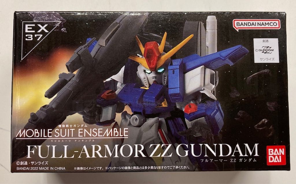 バンダイ MOBILE SUIT ENSEMBLE フルアーマーZZガンダム EX37