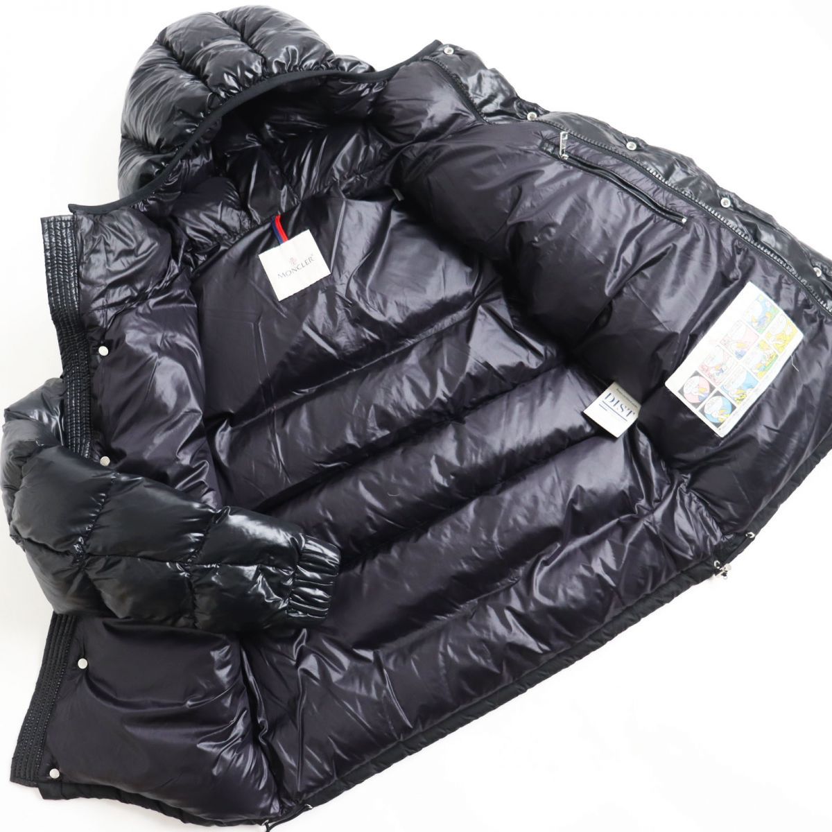 美品○17-18AW MONCLER モンクレール TANY/タニー ダブルZIP ロゴ