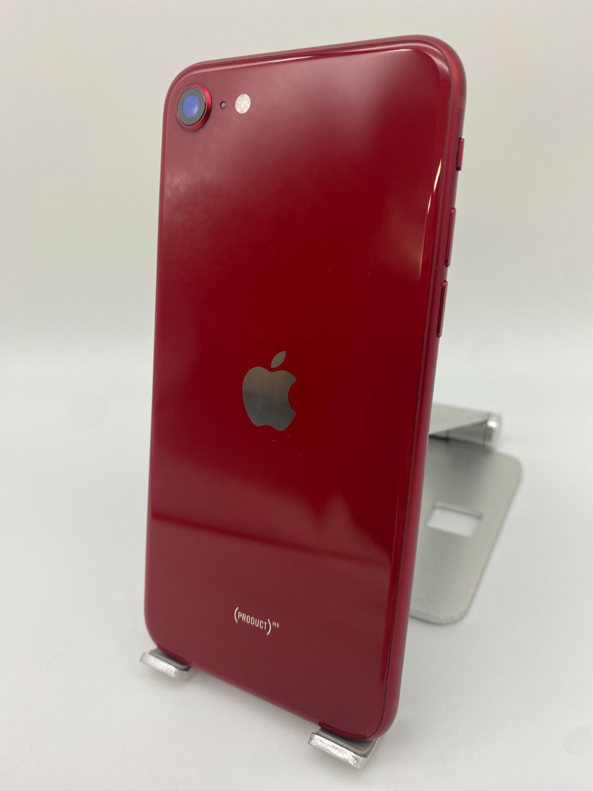 290★極美品★iPhone SE3 64GBレッド/純正新品バッテリー100% iPhone SE 第3世代 64GB バッテリー100% SIMロック解除済み iPhone SE3