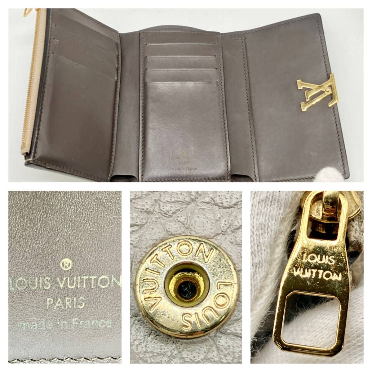 ルイヴィトン M62159 ポルトフォイユ カプシーヌ コンパクト