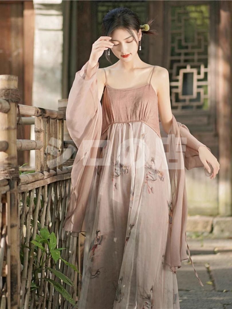 HF-199 豪華刺繍 漢服 かんふく 古風衣装 レトロ風 中華ロリータ コスプレ ワンピース 唐装 仙女服 中華風 美しい刺繍 WWW_IBETON_RU