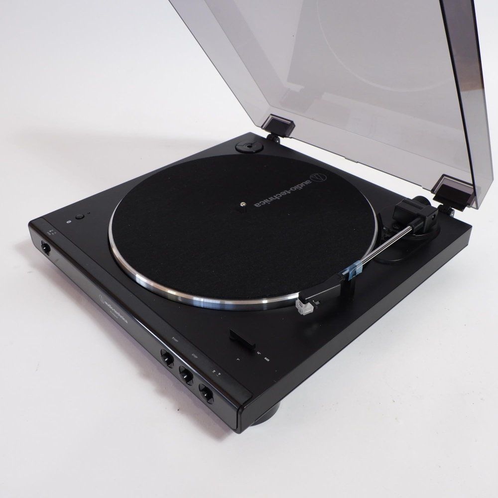 オーディオテクニカ AT-LP60XBT フルオートレコードプレーヤー Bluetooth対応 グロスブラック