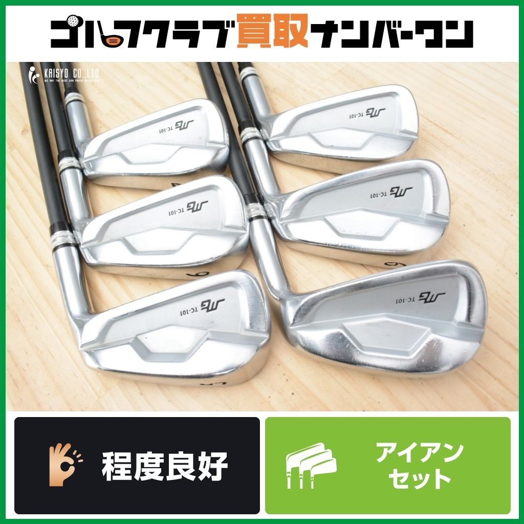 希少組み合わせ】三浦技研 TC-101 アイアンセット 5~PW 6本 希少組み合わせ】三浦技研 TC-101 アイアンセット 5~PW 6本